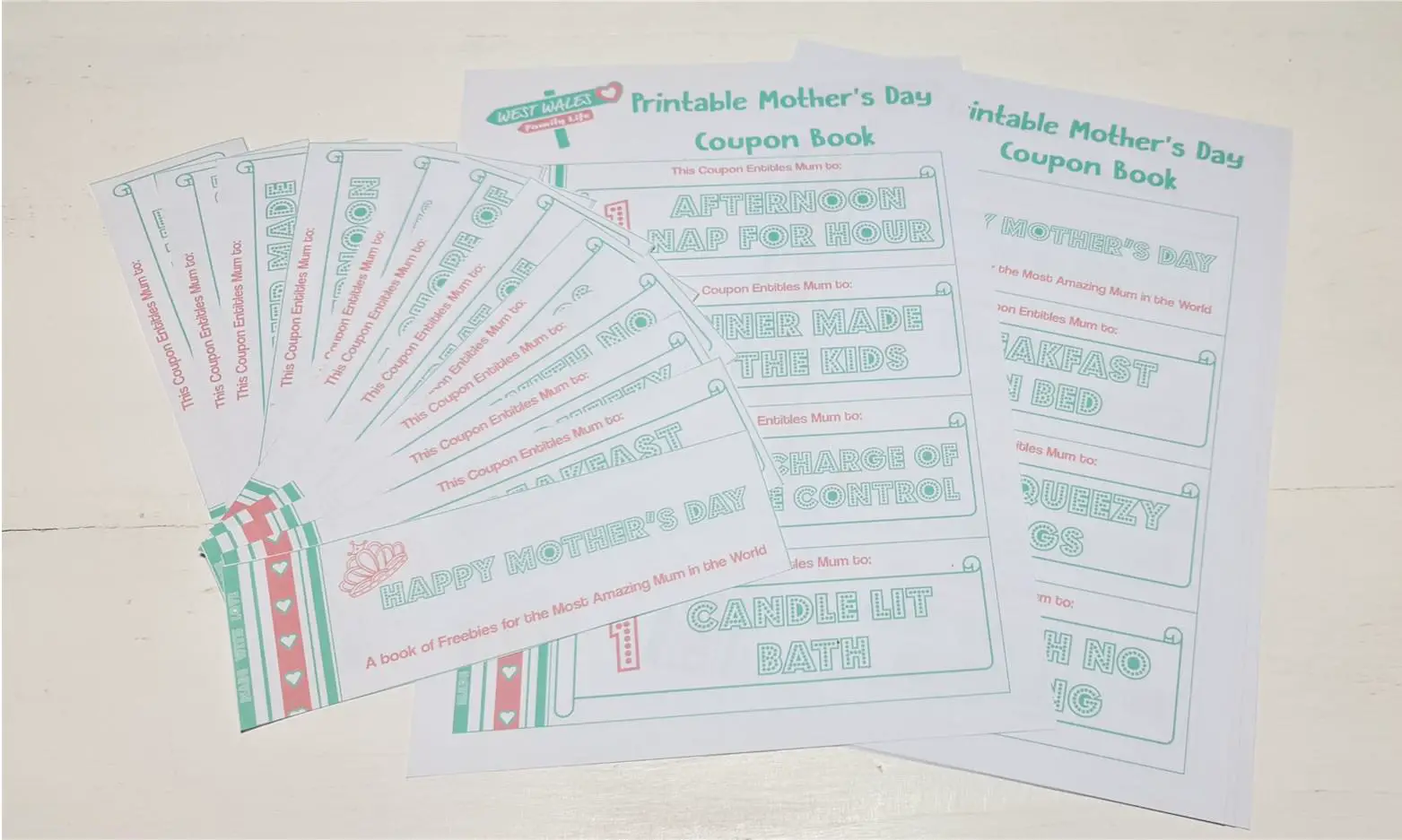 LATEST NEWS Mothers Day Printable Coupon and Sheets 2