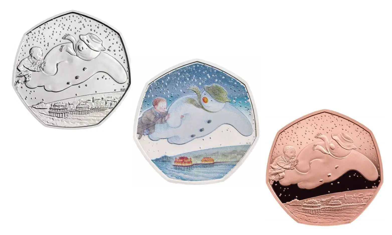 Royal Mail Releases a New The Snowman 50p in time for Christmas