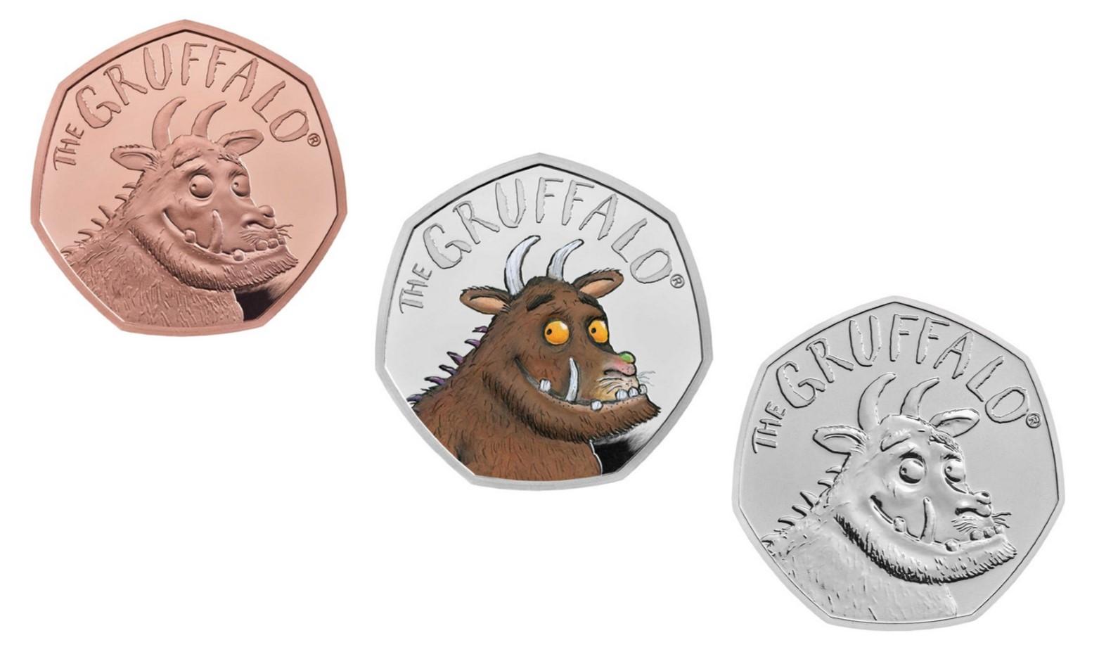 Royal Mint Releases a Gruffalo 50p Coin