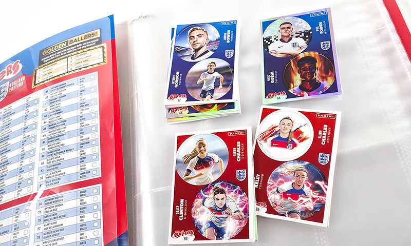 limited edition cards in binder