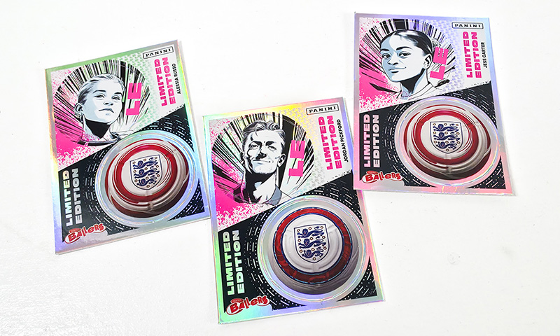 limited edition footbacll cards